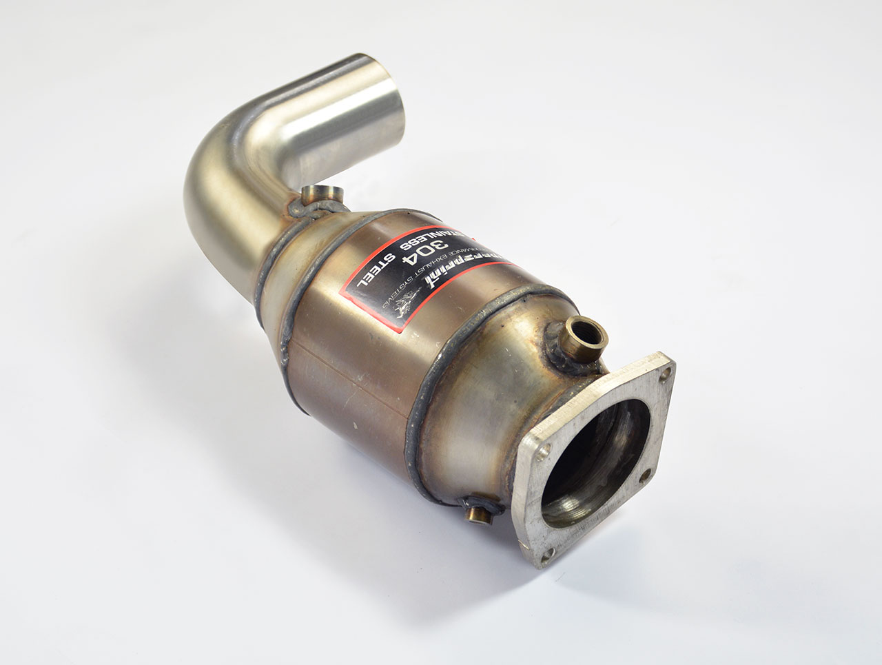 Vorderrohr mit Sport Metallkatalysator Rechts